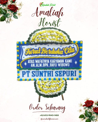 Papan Bunga Duka di Cipadung Kidul